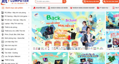Không thông báo về hoạt động kinh doanh trực tuyến, Công ty Tin học HTL vẫn bán hàng cho người tiêu dùng