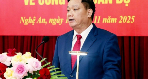 Chủ tịch UBND tỉnh Hưng Yên giữ chức Bí thư Tỉnh ủy Nghệ An