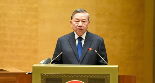 Tổng Bí thư Tô Lâm gợi mở một số nhóm nội dung về góp ý dự thảo Văn kiện Đại hội 14 của Đảng