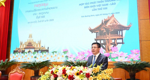 Hội nghị Hợp tác phát triển thương mại biên giới Việt Nam - Lào lần thứ XIII