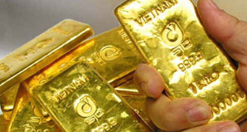 Vàng miếng SJC leo một mạch lên gần 157 triệu đồng/lượng