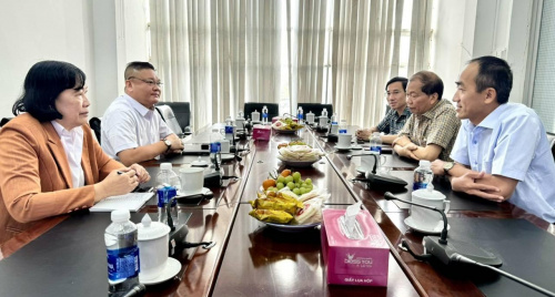 Lãnh đạo VCCI làm việc với Hiệp hội Doanh nghiệp Sóc Trăng