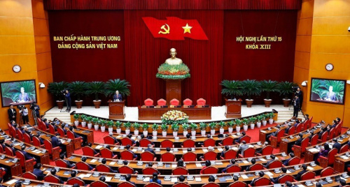 Thông báo Hội nghị lần thứ 15 Ban Chấp hành Trung ương Đảng khóa 13