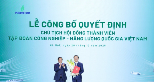 Ông Lê Ngọc Sơn được bổ nhiệm làm Chủ tịch Hội đồng thành viên PVN