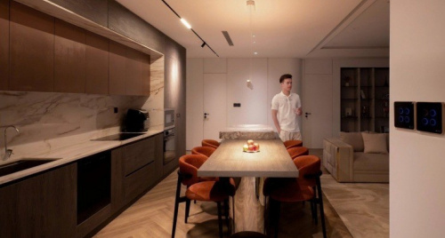 “Khám” căn hộ bạc tỷ của Quả bóng vàng Hoàng Đức tại Hà Nội