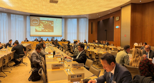 Phái đoàn Việt Nam phát biểu tại phiên rà soát chính sách thương mại của Thái Lan tại WTO