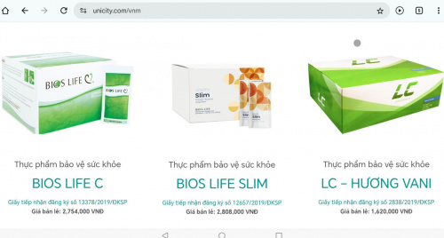 Vi phạm trong bán hàng đa cấp, Công ty Unicity Marketing Việt Nam bị xử phạt hàng trăm triệu đồng