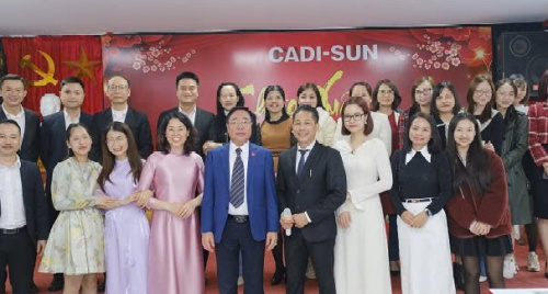 CADI-SUN đoàn kết, hướng đến một năm mới thành công và thịnh vượng