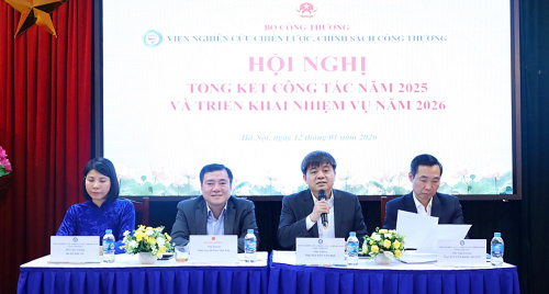 Viện Nghiên cứu Chiến lược, Chính sách Công Thương tổ chức hội nghị tổng kết năm 2025, triển khai nhiệm vụ 2026