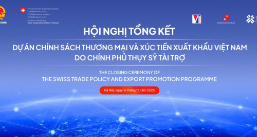 Sắp diễn ra Hội nghị tổng kết dự án chính sách thương mại và xúc tiến xuất khẩu Việt Nam