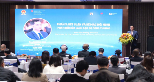 Hội nghị tổng kết dự án chính sách thương mại và xúc tiến xuất khẩu Việt Nam do chính phủ Thụy sĩ tài trợ