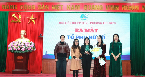 Hội Liên hiệp phụ nữ phường Phú Diễn ra mắt Câu lạc bộ Doanh nhân nữ, Tổ Phụ nữ số