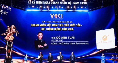 Từ kiến tạo đô thị đến kiến tạo hạ tầng cho kinh tế số: Dấu ấn Chủ tịch Sunshine Group tại Cúp Thánh Gióng 2026