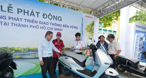 Honda Việt Nam phối hợp cùng thành phố Hồ Chí Minh thúc đẩy chuyển đổi giao thông xanh