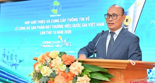 Bộ Công Thương tổ chức Họp giới thiệu và cung cấp thông tin về Lễ Công bố sản phẩm đạt Thương hiệu quốc gia Việt Nam lần thứ 10 năm 2026