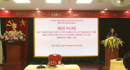 100% cử tri nơi cư trú tín nhiệm ông Trần Thọ Hiển ứng cử đại biểu HĐND thành phố Hà Nội