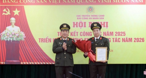 Đại tá Nguyễn Thanh Bình được phân công giữ chức Tổng Biên tập Báo Công an nhân dân