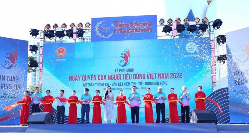 Lễ phát động quốc gia hưởng ứng Ngày Quyền của người tiêu dùng Việt Nam năm 2026: Kiến tạo tương lai tiêu dùng an toàn và bền vững
