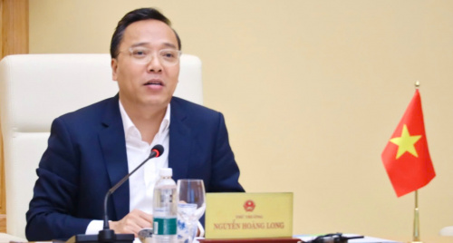 Thứ trưởng Nguyễn Hoàng Long làm việc với Đặc phái viên JETP của UK, EU, GFANZ, UNDP