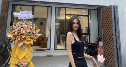 Biệt thự sang trọng hoa hậu Tiểu Vy dành tặng bố mẹ tại TP.HCM