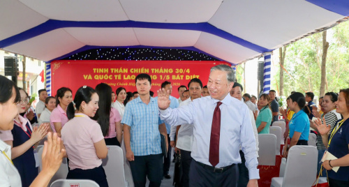 Toàn văn nội dung nói chuyện của Tổng Bí thư, Chủ tịch nước Tô Lâm với công nhân, người lao động thành phố Hồ Chí Minh
