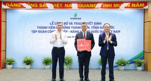 Ông Lê Mạnh Cường giữ chức Tổng Giám đốc Petrovietnam