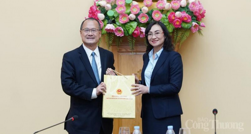 Thứ trưởng Phan Thị Thắng tiếp và làm việc với đoàn doanh nghiệp Trung Quốc