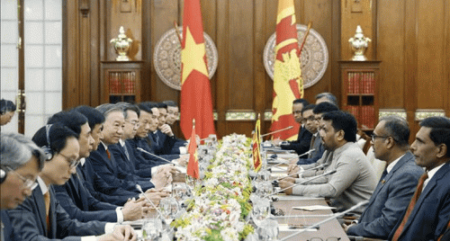 Bộ trưởng Lê Mạnh Hùng tháp tùng Tổng Bí thư, Chủ tịch nước Tô Lâm thăm cấp Nhà nước tới Sri Lanka, thúc đẩy hợp tác thương mại và công nghiệp