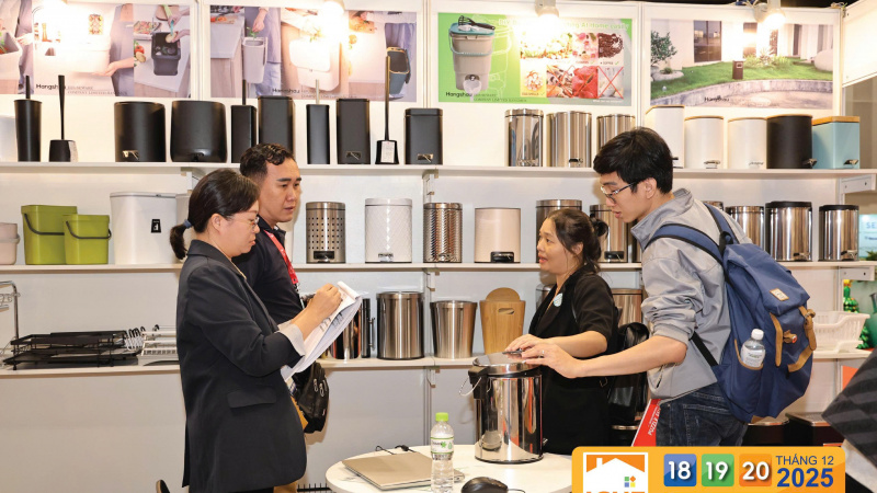 Triển lãm Quốc tế Đồ gia dụng & Quà tặng Việt Nam 2025 (IGHE) sẽ diễn ra từ ngày 18–20/12 tại TP. Hồ Chí Minh