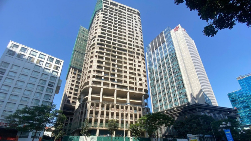 Dự án Manhattan Tower rục rịch thi công lại sau hơn một thập kỷ "đắp chiếu"