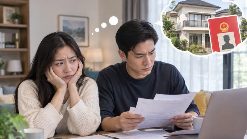 Cùng gồng gánh trả nợ mua chung cư, vợ lo ngay ngáy vì nhà chỉ đứng tên chồng