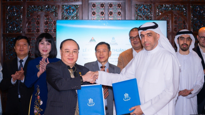 HBA-VACOD ký kết hợp tác, trở thành đối tác chính thức của AIM Global Foundation