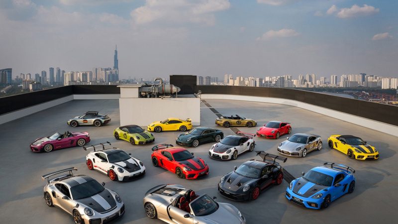 Porsche mang dàn 911 và 718 hiệu suất cao trở lại Việt Nam