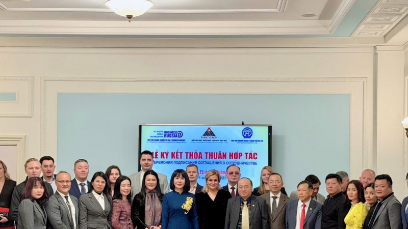 HBA-VACOD “bắt tay” Business Russia đưa doanh nghiệp Việt vươn xa tại Nga