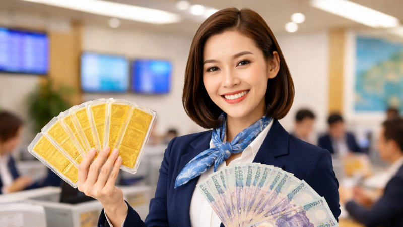 “Sướng như nhân viên ngân hàng”, mỗi tháng nhận thu nhập tương đương vài chỉ vàng