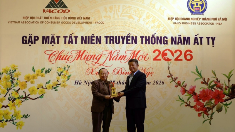 VACOD-HBA tổ chức chương trình "Gặp mặt tất niên truyền thống năm Ất Tỵ - Chúc mừng năm mới 2026 - Xuân Bính Ngọ"