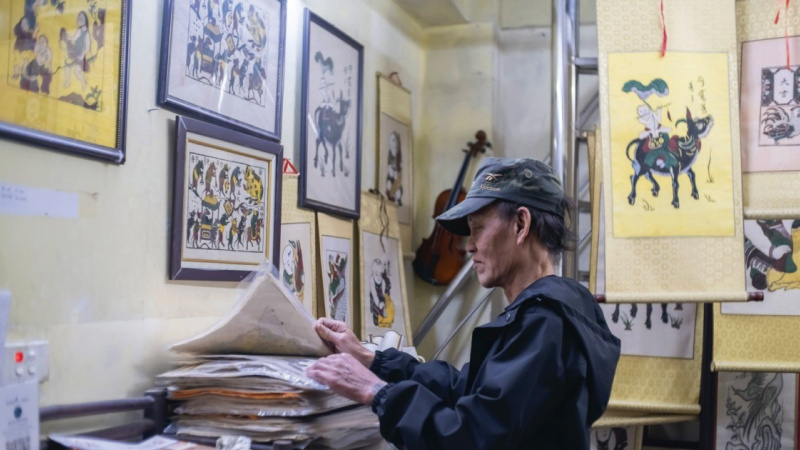 Dấu ấn thương nghiệp trong tranh Đông Hồ