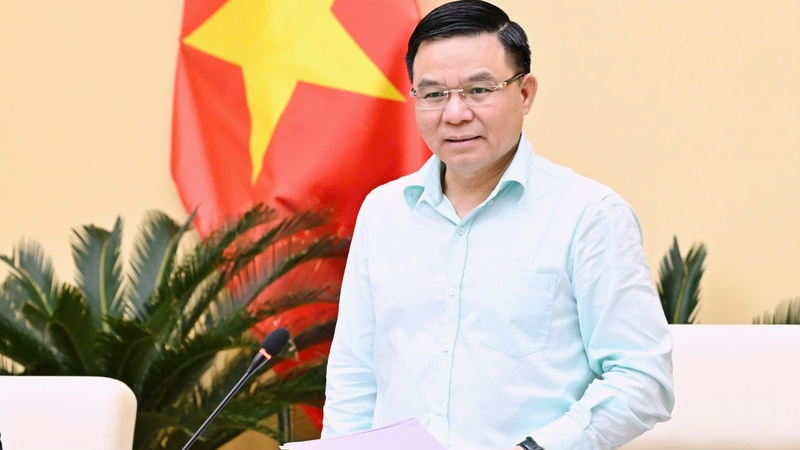 Ủy viên Trung ương Đảng, Quyền Bộ trưởng Bộ Công Thương Lê Mạnh Hùng ứng cử đại biểu Quốc hội khóa XVI tại Hải Phòng