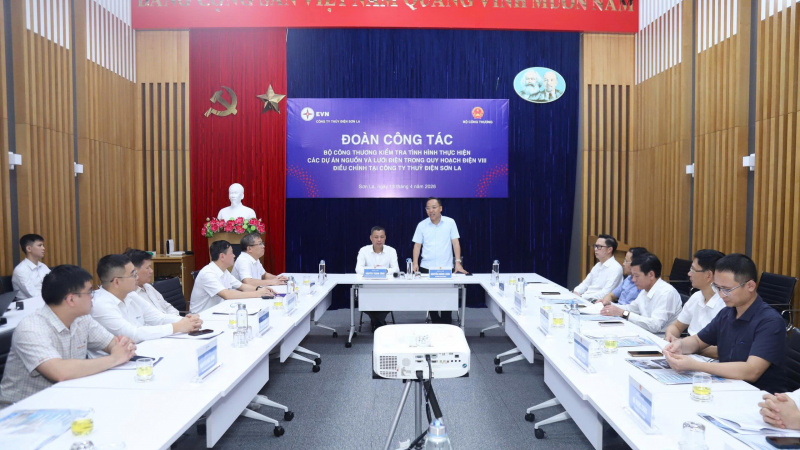 Bộ Công Thương kiểm tra tiến độ dự án điện theo Quy hoạch Điện VIII điều chỉnh tại Sơn La