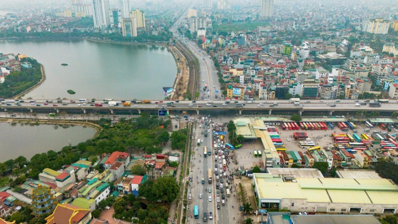 Bỏ qua đoạn đầu đường Lê Duẩn đến hầm Kim Liên, Hà Nội sẽ mở rộng Quốc lộ 1A lên 90m, 10 làn xe