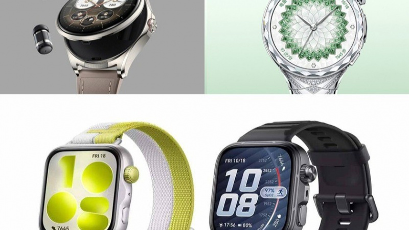 Huawei mở rộng hệ sinh thái thiết bị đeo với loạt smartwatch mới