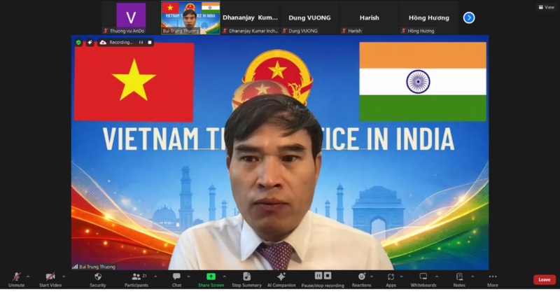 Kết nối doanh nghiệp Việt – Ấn Độ, mở rộng dư địa thị trường tỷ USD