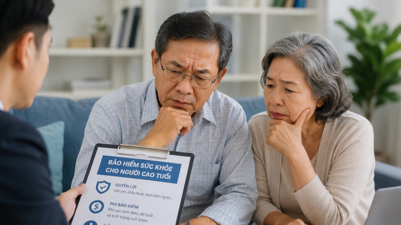 Bảo hiểm cho người cao tuổi: “Mỏ vàng” khó khai phá