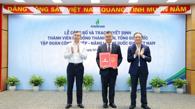 Ông Lê Mạnh Cường giữ chức Tổng Giám đốc Petrovietnam