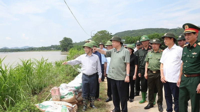 Tổng Bí thư, Chủ tịch nước Tô Lâm gửi thư nhân kỷ niệm Ngày truyền thống phòng, chống thiên tai