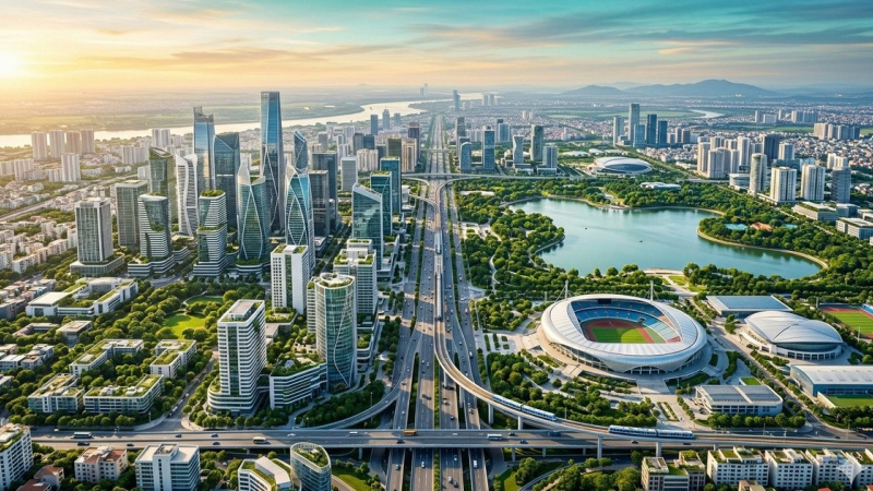 Những điểm “đắt” nhất trong bản quy hoạch thế kỷ Hà Nội sắp công bố