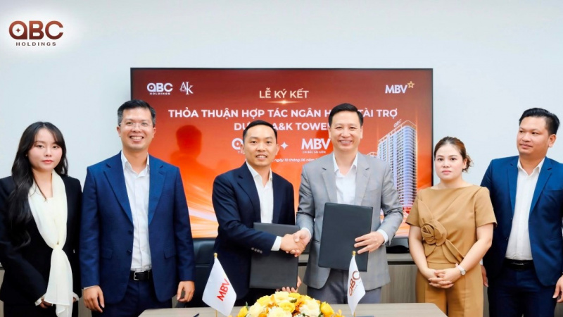 OBC Holdings và MBV ký kết hợp tác, mở rộng giải pháp tài chính cho khách hàng A&K Tower