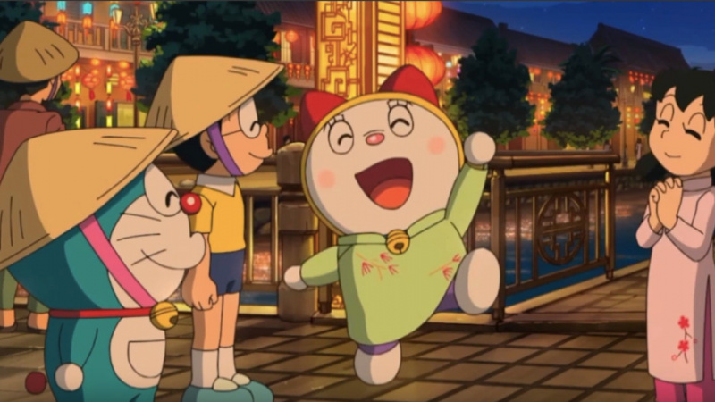 Loạt thắng cảnh, ẩm thực Việt Nam gây sốt khi xuất hiện trong phim đặc biệt của Doraemon
