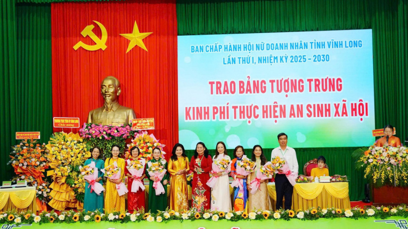 Bà Đặng Thị Trúc Lan Chi được bầu làm Chủ tịch Hội Nữ doanh nhân Vĩnh Long