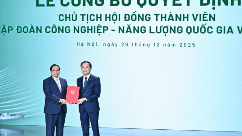 Ông Lê Ngọc Sơn làm Chủ tịch Hội đồng thành viên PVN